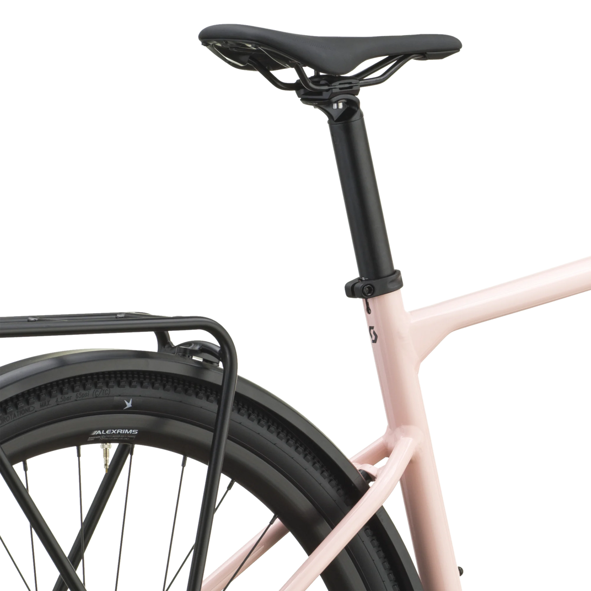 Scott Overland 30 gravel bike, dogwood pink