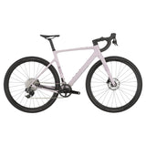 Scott Addict Gravel 30 gravel bike in light pink finish, ideal for versatile outdoor cycling across gravel, dirt, and paved surfaces.