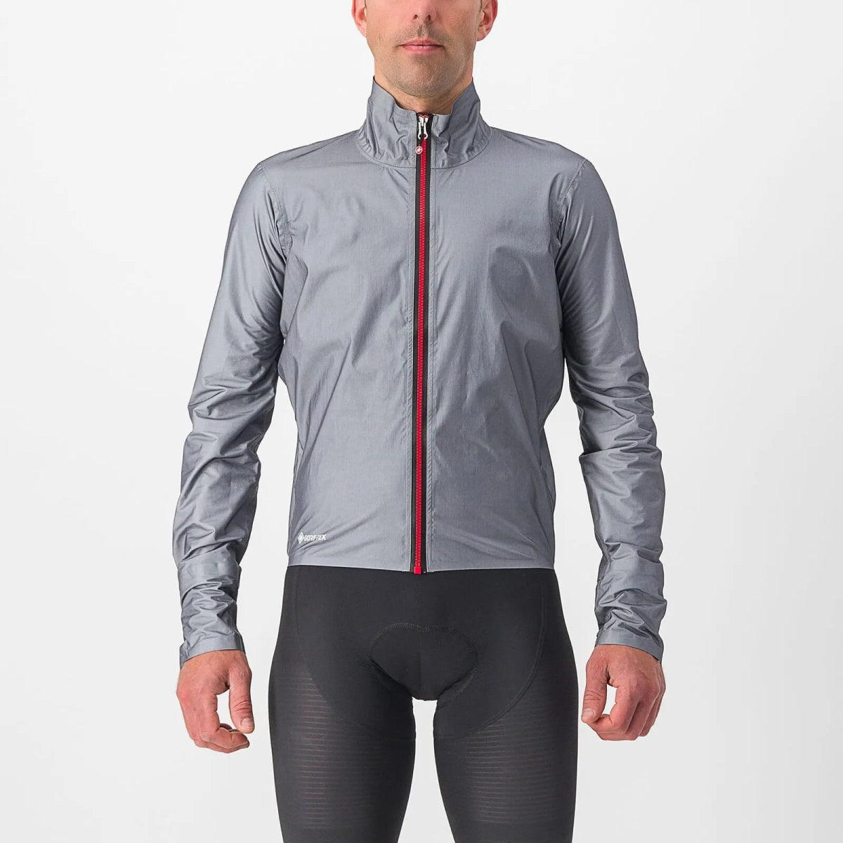 Castelli サイクルジャケット ホワイト・グレー　XL Castelli Tempesta Lite Jacket | Billy Bilsland Cycles