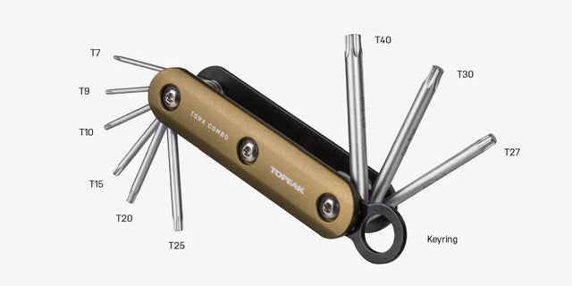 Topeak Torx Combo Folding Tool - Billy Bilsland Cycles