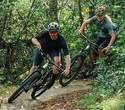 whyte mountain bikes on a hill